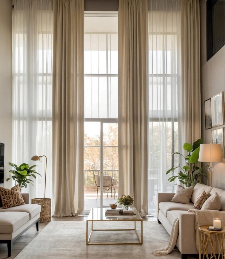 15 Beautiful Living Room Curtain Ideas